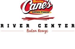 raising canes river center logo